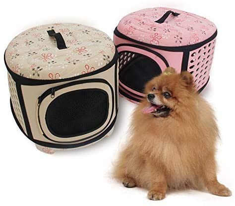 Foldable Pet Dog Puppy Handbag Carrier Cage