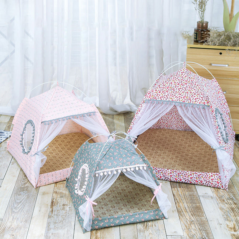 Comfy Calming Pet Tent Bed for Cats