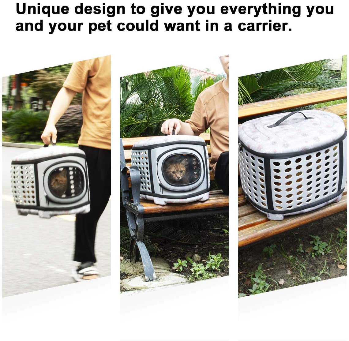 Foldable Pet Dog Puppy Handbag Carrier Cage