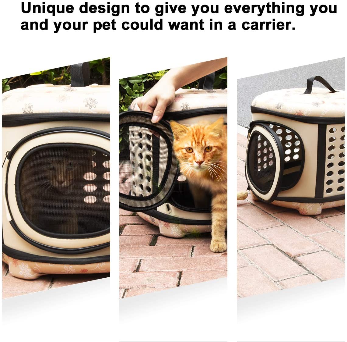 Foldable Pet Dog Puppy Handbag Carrier Cage
