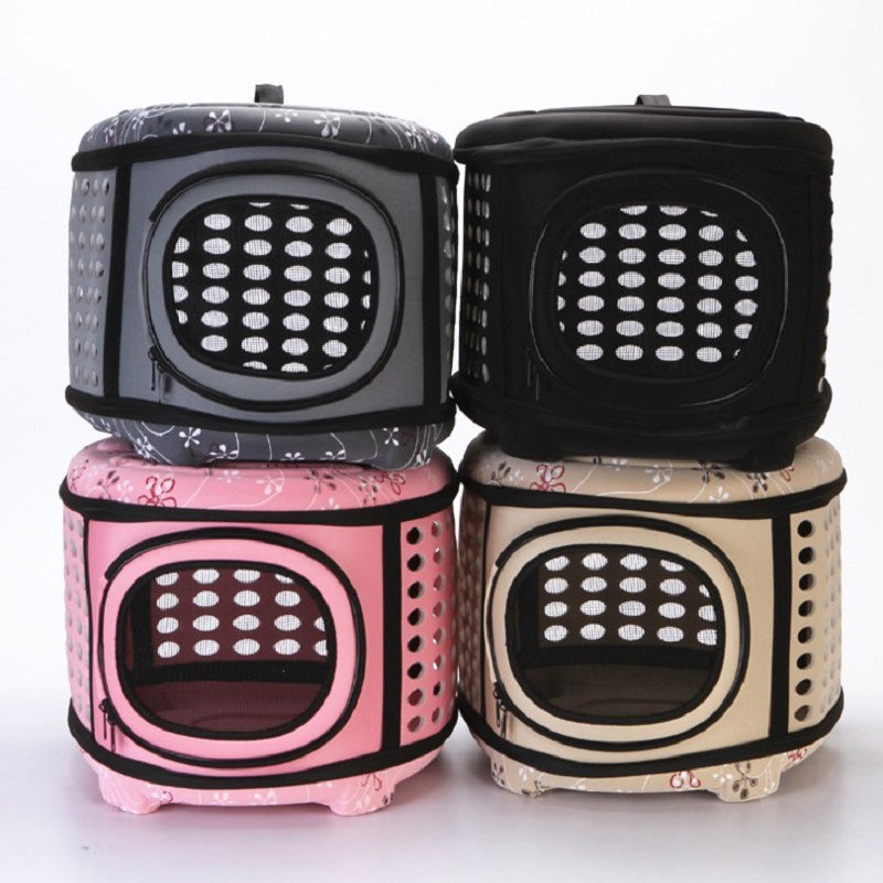 Foldable Pet Dog Puppy Handbag Carrier Cage