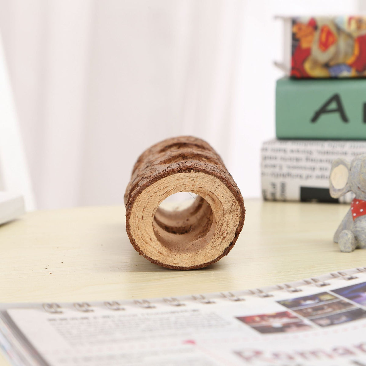 Hamster Solid Wood Pipe Bird Platform Rabbit Molar Dogs And Cats Toy Tree Tube
