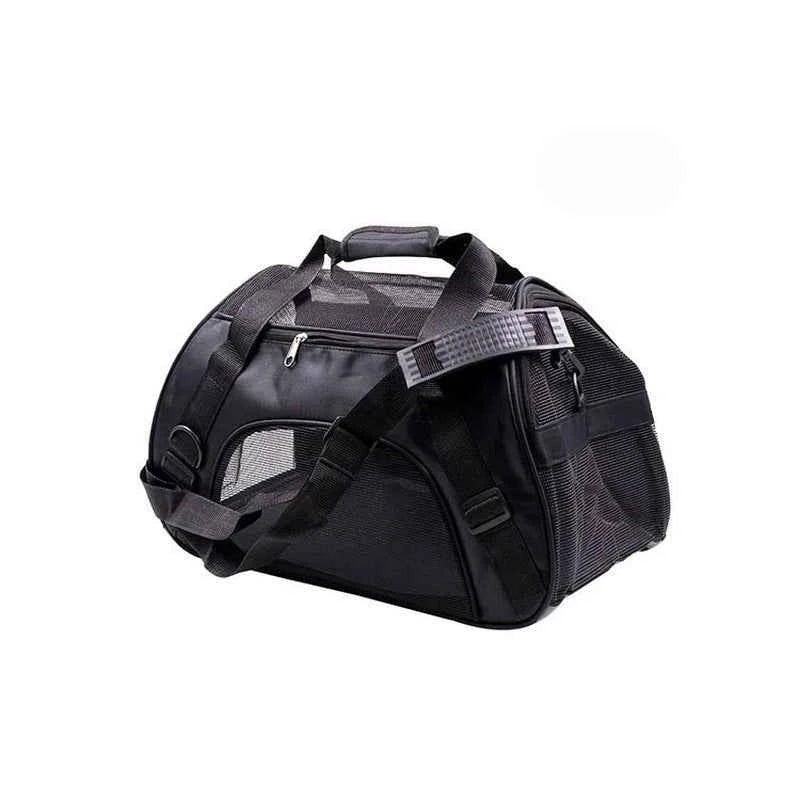 Portable Cat Travel Carrier – Breathable Mesh Pet Handbag