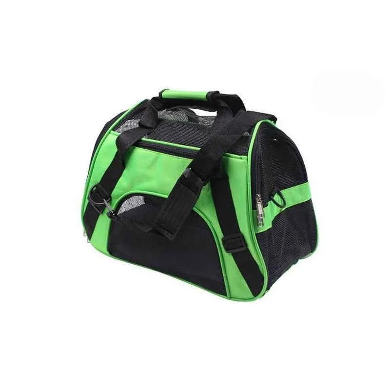 Portable Cat Travel Carrier – Breathable Mesh Pet Handbag