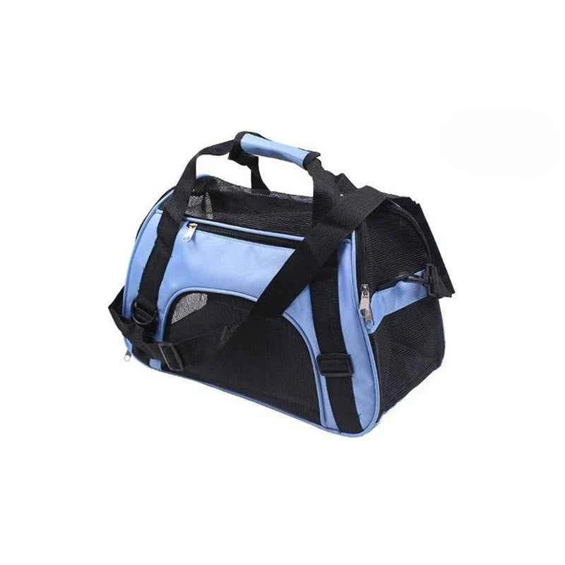 Portable Cat Travel Carrier – Breathable Mesh Pet Handbag