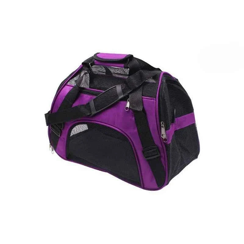 Portable Cat Travel Carrier – Breathable Mesh Pet Handbag