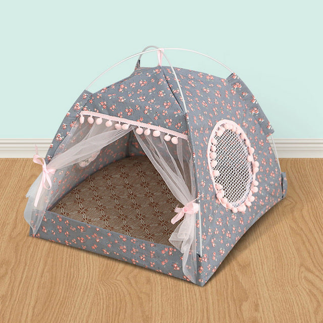 Comfy Calming Pet Tent Bed for Cats